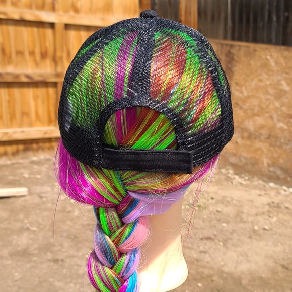 New Black American Chopper Cross BLING Hat - Picture 4 of 4